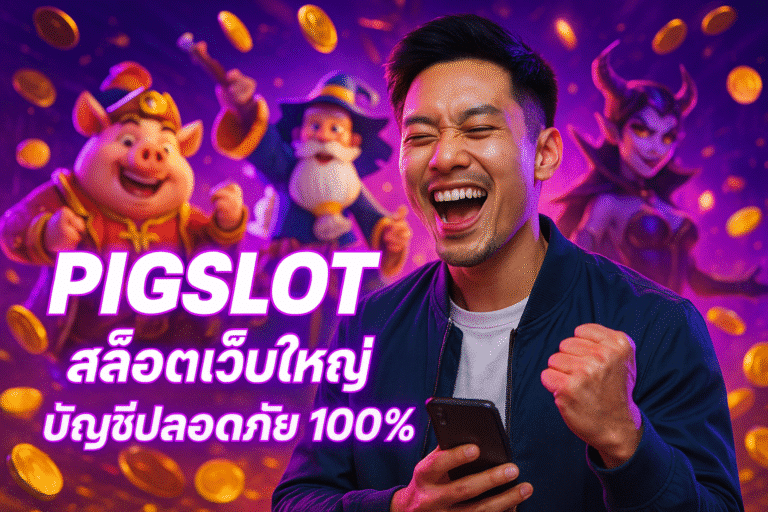 PIGSLOT สล็อตเว็บใหญ่ บัญชีปลอดภัย 100%