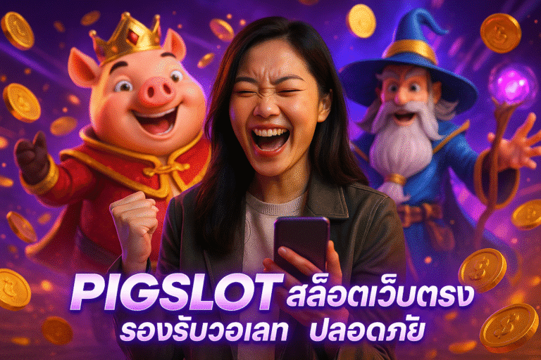 PIGSLOT สล็อตเว็บตรง รองรับวอเลท ปลอดภัย