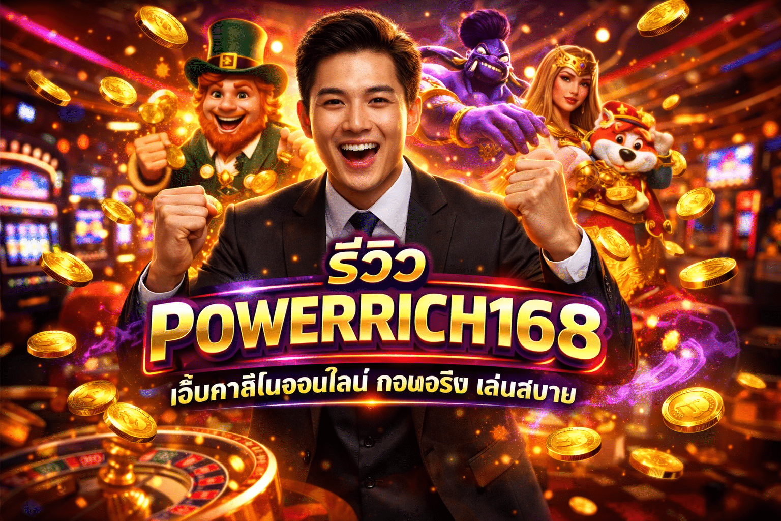 รีวิว POWERRICH168 เว็บคาสิโนออนไลน์ ถอนจริง เล่นสบาย