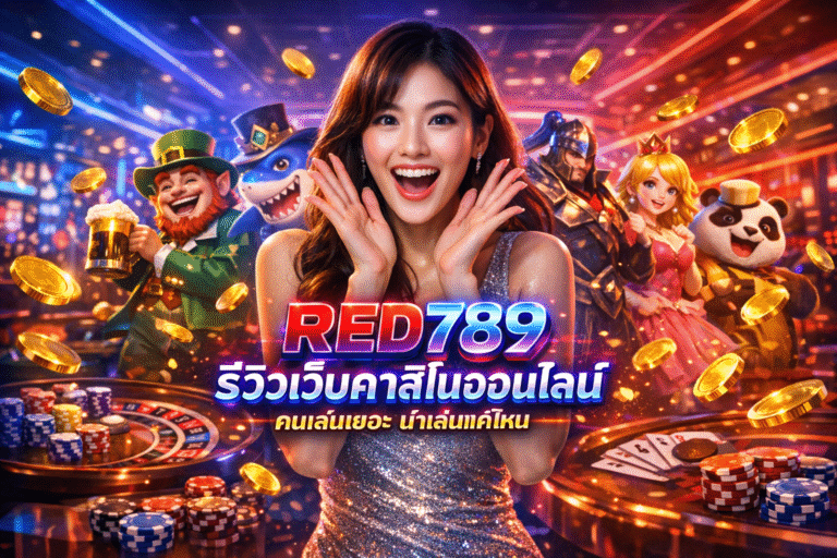 RED789 รีวิวเว็บคาสิโนออนไลน์ คนเล่นเยอะ น่าเล่นแค่ไหน